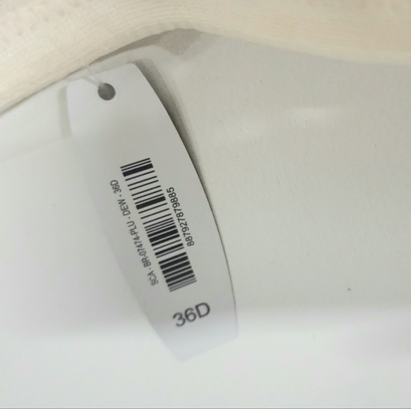 NWT- Elegant Lace Bralette in Cream Sz 36D - Picture 5 of 5